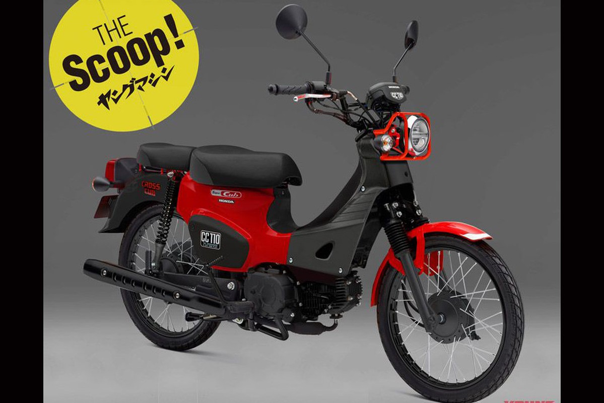 Bo 3 xe may “huyen thoai” Honda Super Cub sap ra mat-Hinh-5